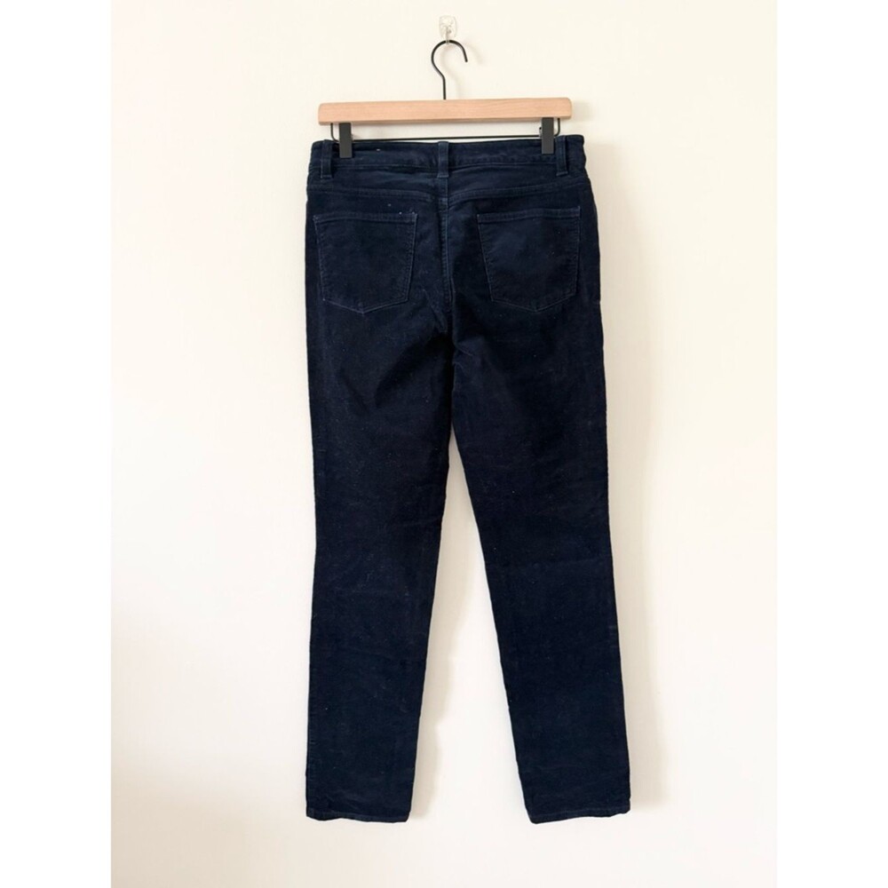 Talbots Simply Flattering Collection Navy Corduroy Pants Size 4 - Picture 2 of 6